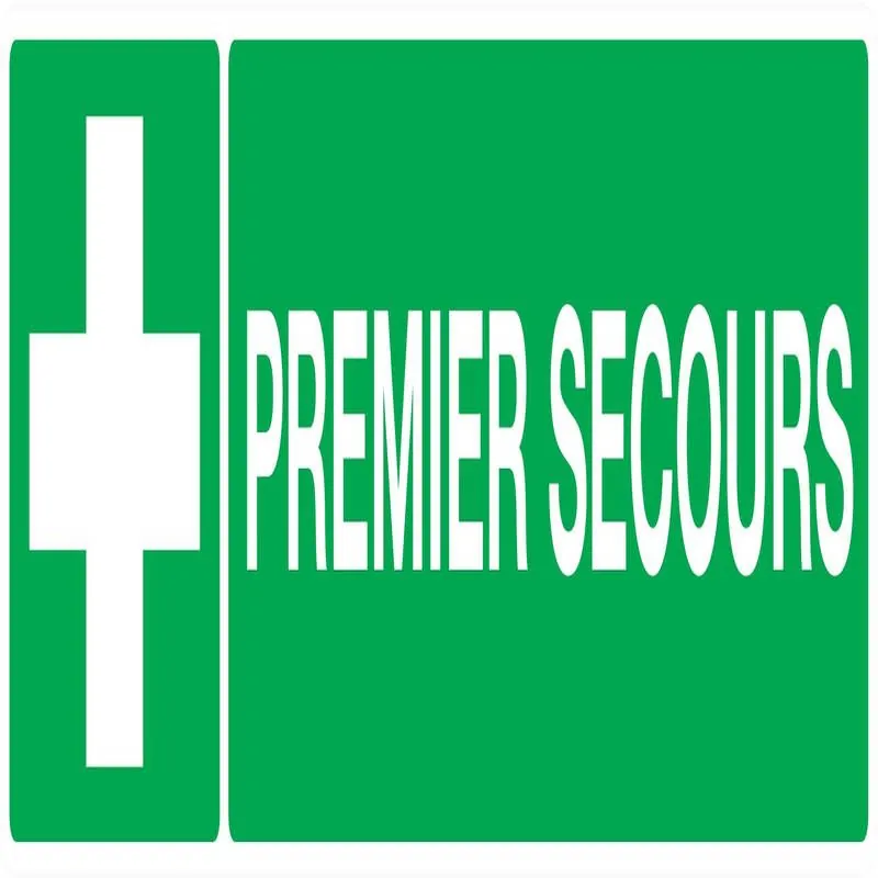 Panneau PREMIER SECOURS NORMASIGN 200X Taliaplast 620408