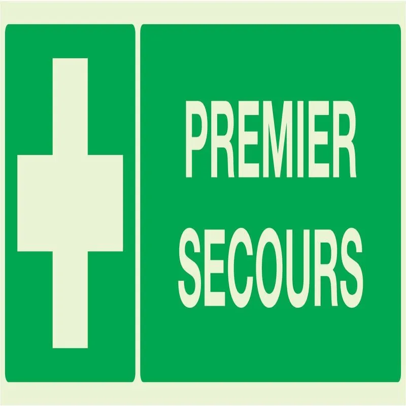 Panneau PREMIER SECOURS 330X120 NORMAS Taliaplast 636406