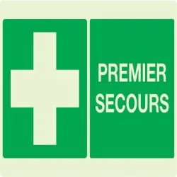 Panneau PREMIER SECOURS 330X200 NORMAS Taliaplast 631406