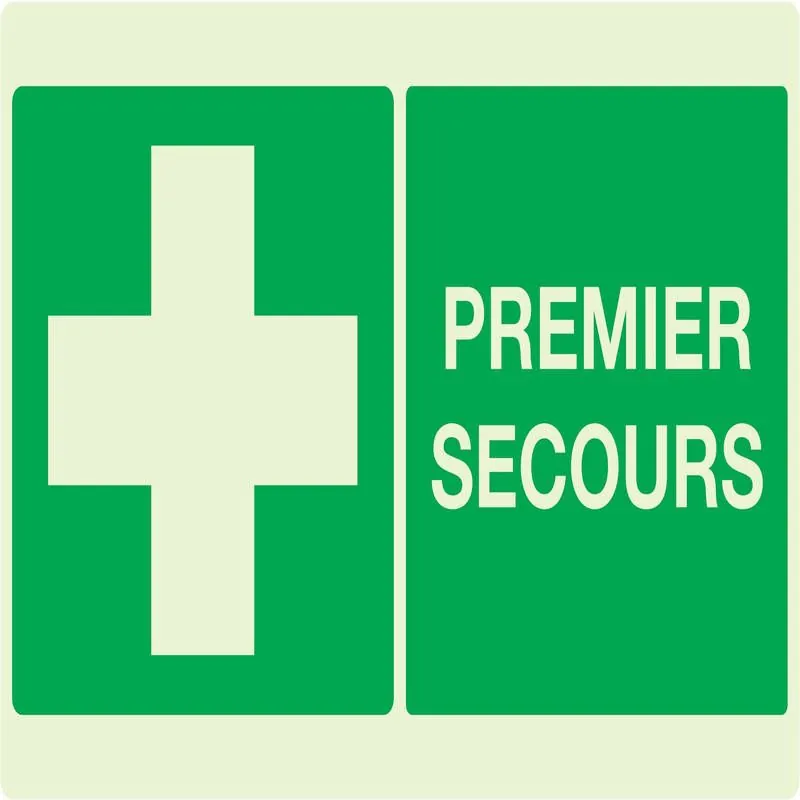 Panneau PREMIER SECOURS 330X200 NORMAS Taliaplast 631406