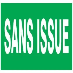 Panneau SANS ISSUE (SECOURS) 200X52 NO Taliaplast 620416