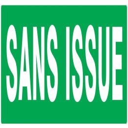 Panneau SANS ISSUE (SECOURS) NORMASIGN Taliaplast 625416