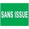 Panneau SANS ISSUE (SECOURS) 330X200 N Taliaplast 621417