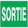 Panneau SORTIE NORMASIGN 330X120 Taliaplast 626419