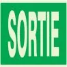 Panneau SORTIE NORMASIGN LUMINESCENT 3 Taliaplast 635404