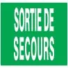 Panneau SORTIE DE SECOURS NORMASIGN 33 Taliaplast 625432