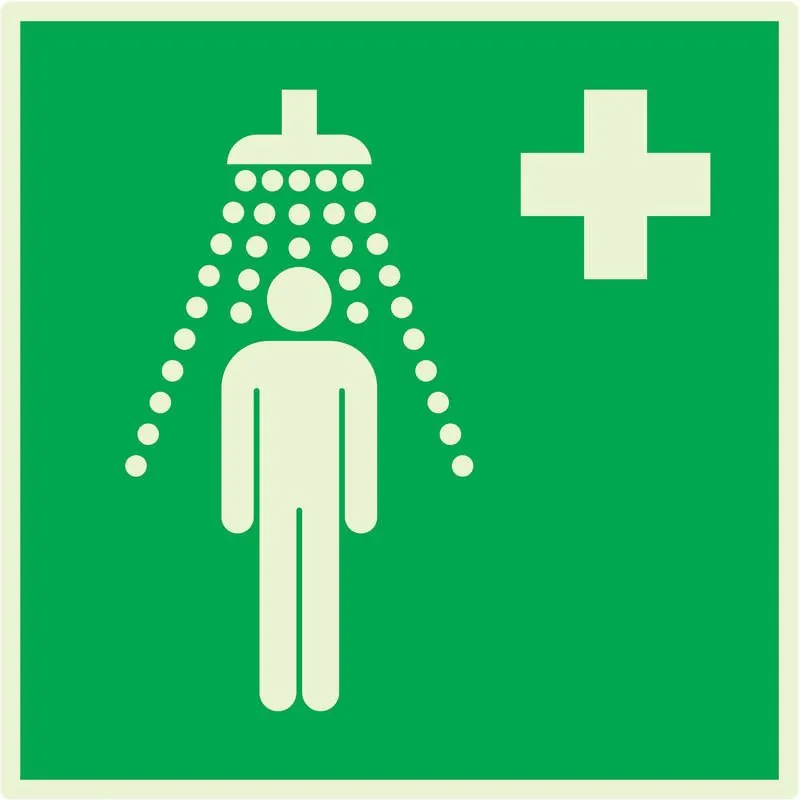 Panneau DOUCHE DE SECURITE NORMASIGN L Taliaplast 638401