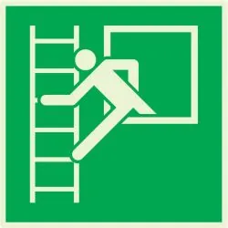 Panneau FENETRE SECOURS AVEC ECHELLE N Taliaplast 638422