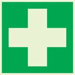Panneau PREMIER SECOURS 200X200 NORMAS Taliaplast 638405