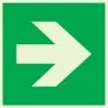 Panneau FLECHE NORMASIGN LUMINESCENT 2 Taliaplast 638418