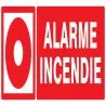 Panneau ALARME INCENDIE 330x120 NORMAS Taliaplast 626106