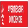 Panneau AVERTISSEUR D' INCENDIE NORMAS Taliaplast 625115