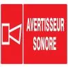 Panneau AVERTISSEUR SONORE NORMASIGN 3 Taliaplast 626127
