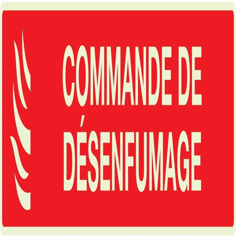 Panneau COmmANDE DE DESENFUMAGE LUMINE Taliaplast 635117