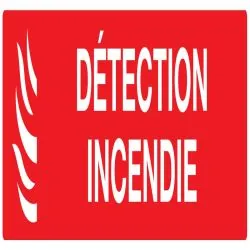 Panneau DETECTION INCENDIE 200x52 NORM Taliaplast 620114