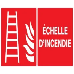 Panneau ECHELLE D'INCENDIE 330x200 NOR Taliaplast 621102