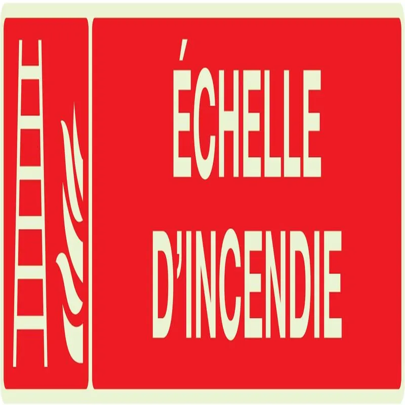 Panneau ECHELLE D'INCENDIE LUMINESCENT Taliaplast 635102
