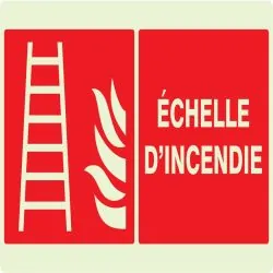 Panneau ECHELLE D'INCENDIE 300x200 NOR Taliaplast 631102