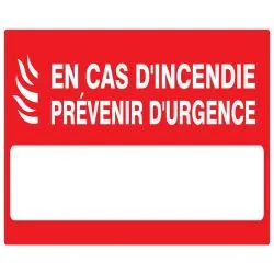 Panneau CAS INCEND.PREV URGEN 330x200 Taliaplast 621122