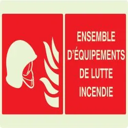 Panneau EQUIPT.D'INTERVENTION INCENDIE Taliaplast 631112