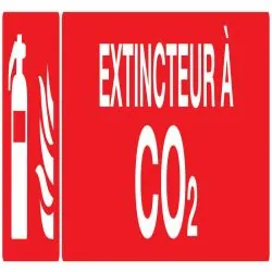 Panneau EXTINCTEUR A CO2 NORMASIGN 330 Taliaplast 625107