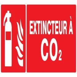 Panneau EXTINCTEUR A CO2 NORMASIGN 330 Taliaplast 626107