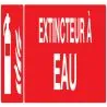 Panneau EXTINCTEUR A EAU NORMASIGN 330 Taliaplast 625108