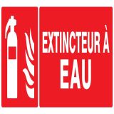 Panneau EXTINCTEUR A EAU NORMASIGN 330 Taliaplast 626108