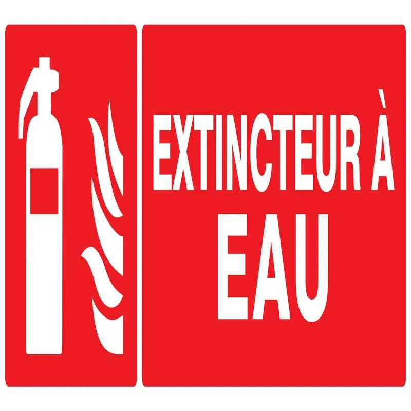 Panneau EXTINCTEUR A EAU NORMASIGN 330 Taliaplast 626108