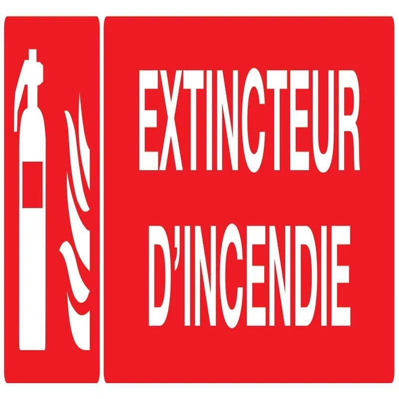 Panneau EXTINCTEUR D'INCENDIE 200x52 N Taliaplast 620101