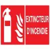 Panneau EXTINCTEUR D'INCENDIE 330x200 Taliaplast 621101