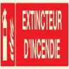 Panneau EXTINCTEUR D'INCENDIE 330X75 N Taliaplast 635101