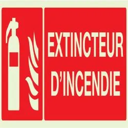 Panneau EXTINCTEUR D'INCENDIE 330X120 Taliaplast 636101