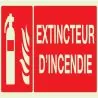 Panneau EXTINCTEUR D'INCENDIE 330X120 Taliaplast 636101