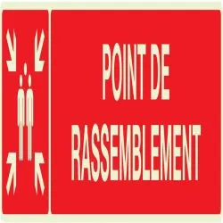 Panneau POINT RASSEMBL.APRES EVACUATI. Taliaplast 635111