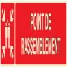 Panneau POINT RASSEMBL.APRES EVACUATI. Taliaplast 635111