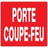 Panneau PORTE COUPE FEU N0 1 NORMASIGN Taliaplast 626104