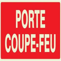Panneau PORTE COUPE FEU N0 1 NORMASIGN Taliaplast 636121