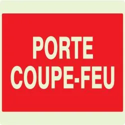 Panneau PORTE COUPE FEU N0 1 NORMASIGN Taliaplast 631121