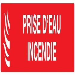 Panneau PRISE D'EAU INCENDIE NORMASIGN Taliaplast 625113