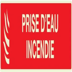 Panneau PRISE D'EAU INCENDIE NORMASIGN Taliaplast 635113