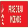 Panneau PRISE D'EAU INCENDIE NORMASIGN Taliaplast 635113
