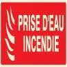 Panneau PRISE D'EAU INCENDIE NORMASIGN Taliaplast 636113