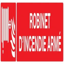 Panneau ROBINET D'INCENDIE ARME 200X52 Taliaplast 620125