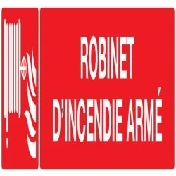 Panneau ROBINET D'INCENDIE ARME NORMAS Taliaplast 625125