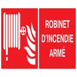 Panneau ROBINET D'INCENDIE ARME NORMAS Taliaplast 621125