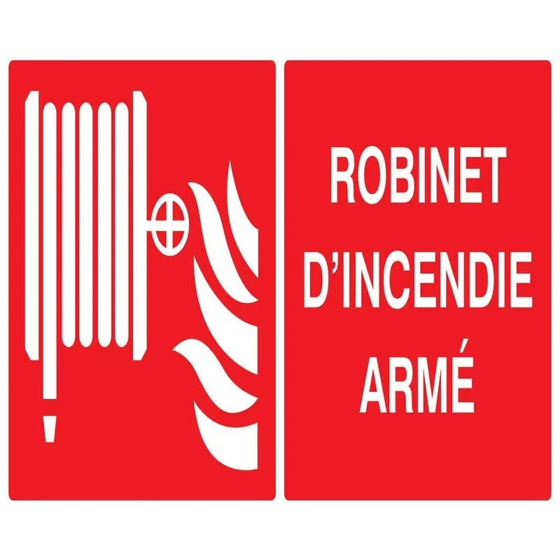 Panneau ROBINET D'INCENDIE ARME NORMAS Taliaplast 621125