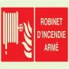 Panneau ROBINET D'INCENDIE ARME_ NORMA Taliaplast 631125