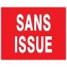Panneau SANS ISSUE INCENDIE 330x200 NO Taliaplast 621124