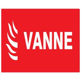 Panneau VANNE 330x200 NORMASIGN 330X20 Taliaplast 621120